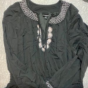 Torrid peasant dress